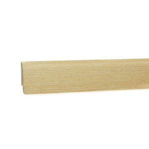 Sockelleiste SF 40 Esche matt lackiert furnierummantelt