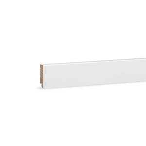 Sockelleiste weiss Modern 40 foliert
