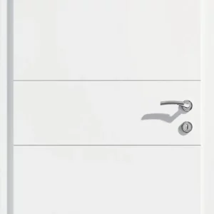 Kunex Innentüre weiß Esprit 42 mit 2 Lisenen