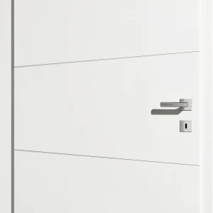 Kunex Innentüre Esprit 43 mit 4 Lisenen schrägverlaufend