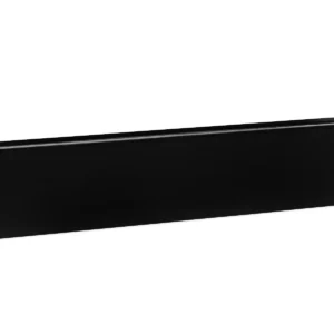 Sockelleiste Modern 58 schwarz