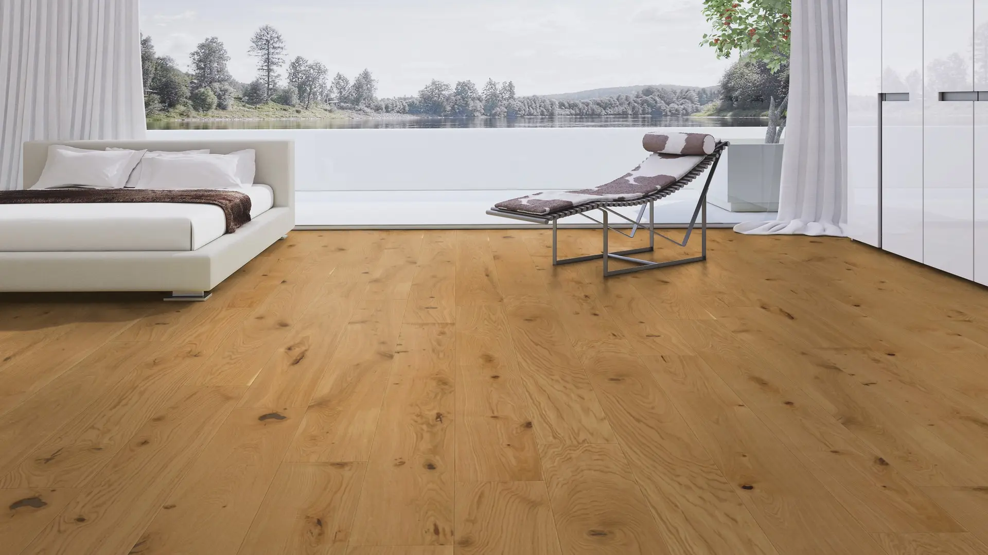 Weitzer Parkett Diele 2245 PLUS Eiche Natur wild ProVital finish (geölt) – Bild 4