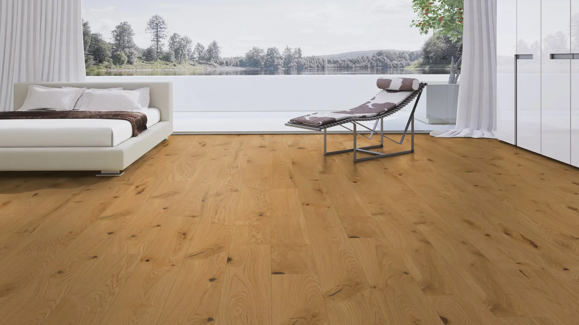 Weitzer Parkett Diele 1800 Eiche Natur wild ProActivce + (lackiert) – Bild 4