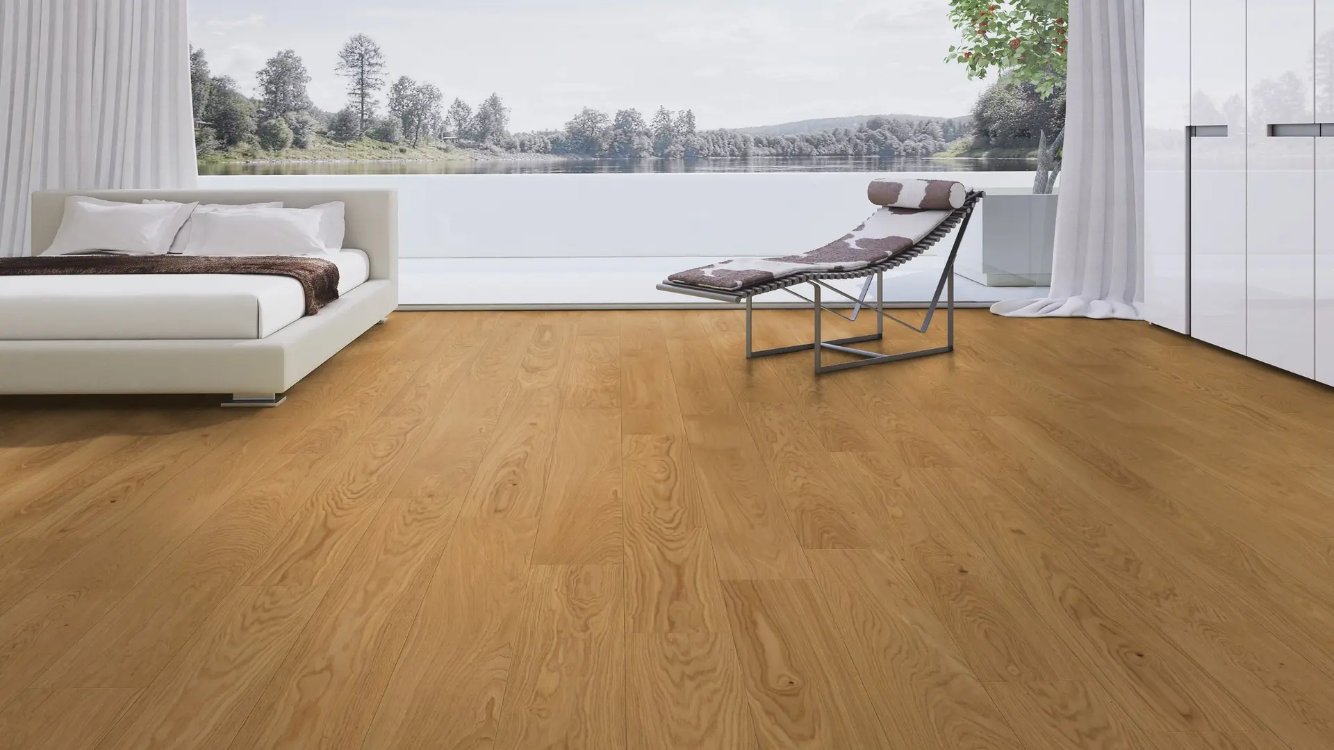 Weitzer Parkett Diele 1800 Eiche Natur ruhig ProVital finish (geölt) – Bild 4