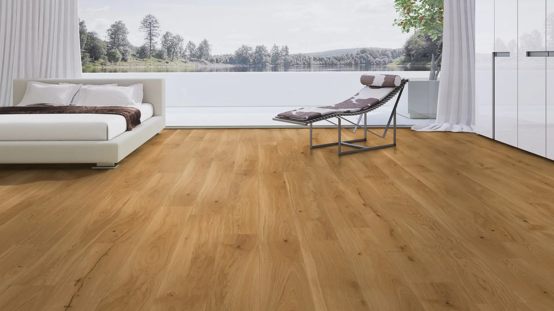 Weitzer Parkett Diele 1800 Eiche Natur lebhaft ProVital finish (geölt) 62042 – Bild 4