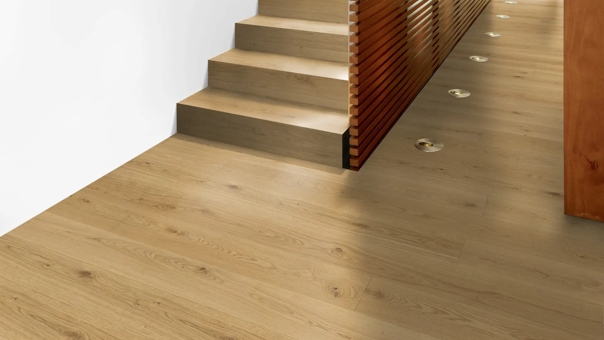 Weitzer Parkett Diele 2245 PLUS Eiche Pure lebhaft ProActive+ (lackiert) – Bild 7
