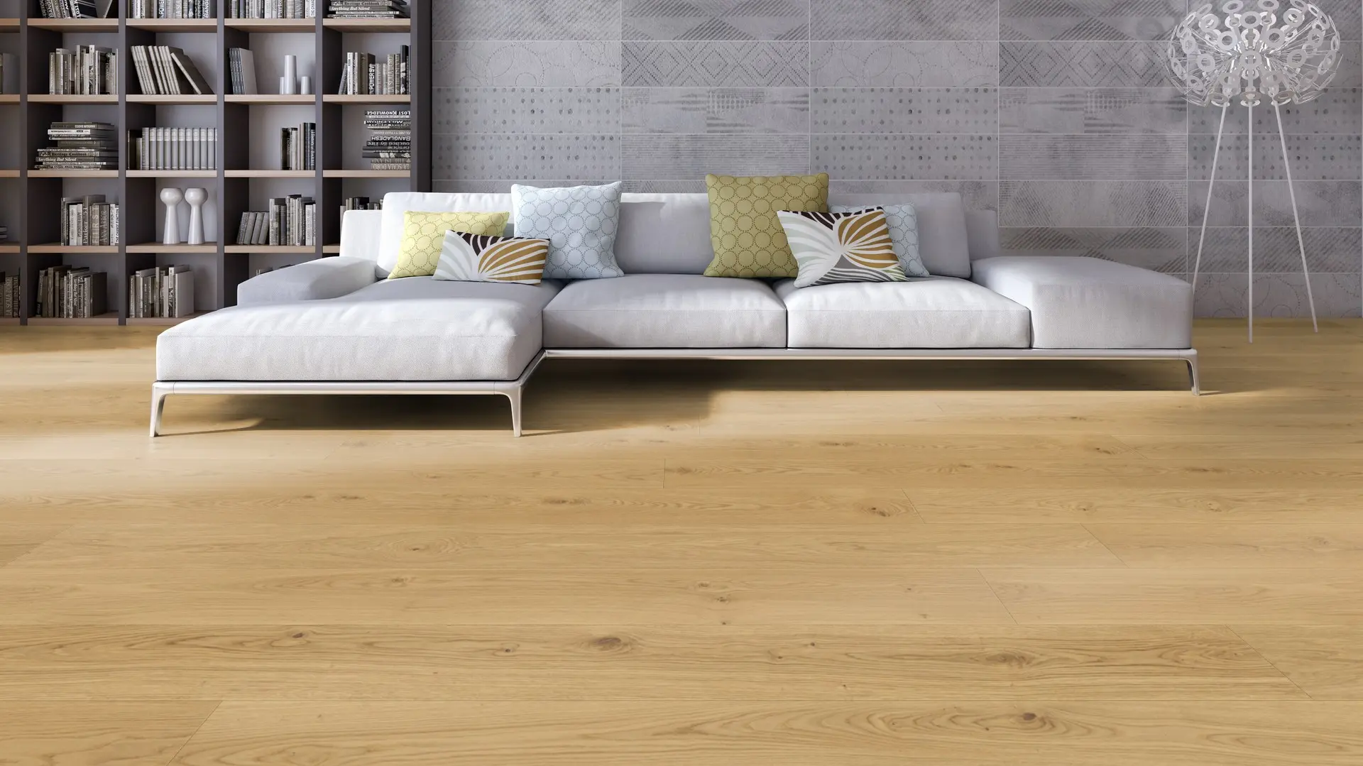 Weitzer Parkett Diele 2245 PLUS Eiche Pure lebhaft ProActive+ (lackiert) – Bild 3