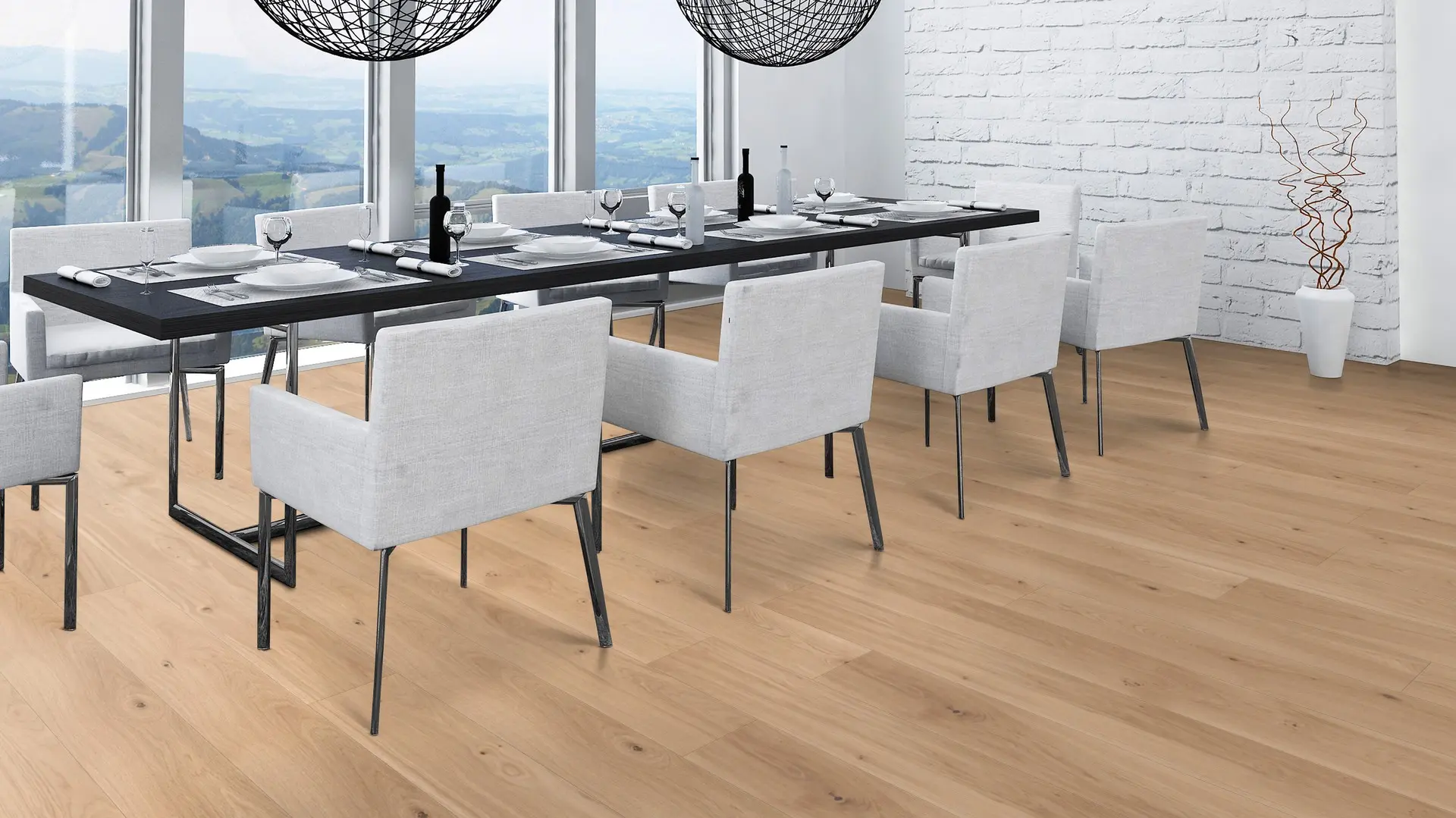 Weitzer Parkett Diele 1800 Eiche Pure wild bunt ProVital finish (geölt) – Bild 6