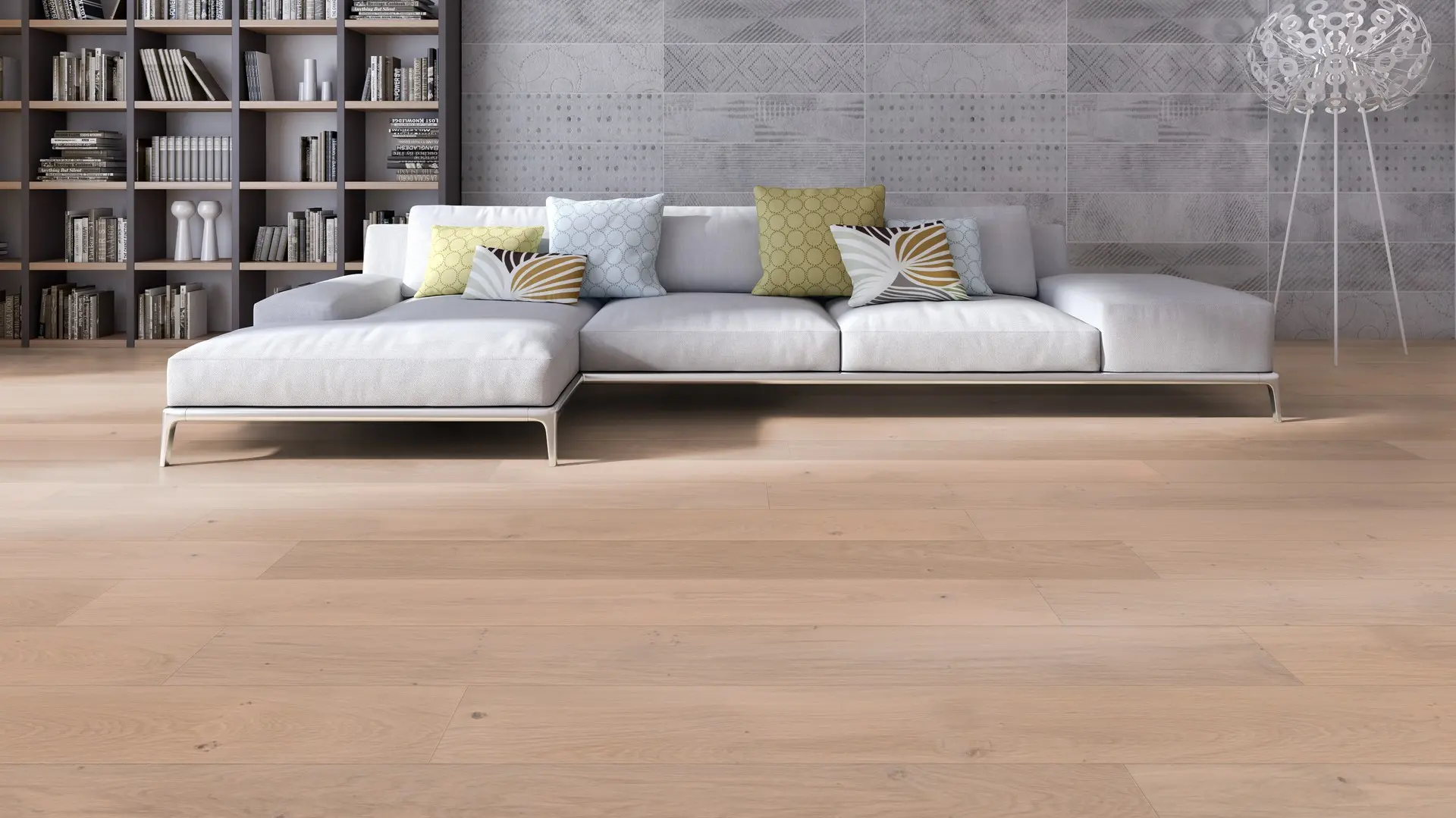 Weitzer Parkett Diele 1800 Eiche Kaschmir lebhaft ProActive+ (lackiert) – Bild 3