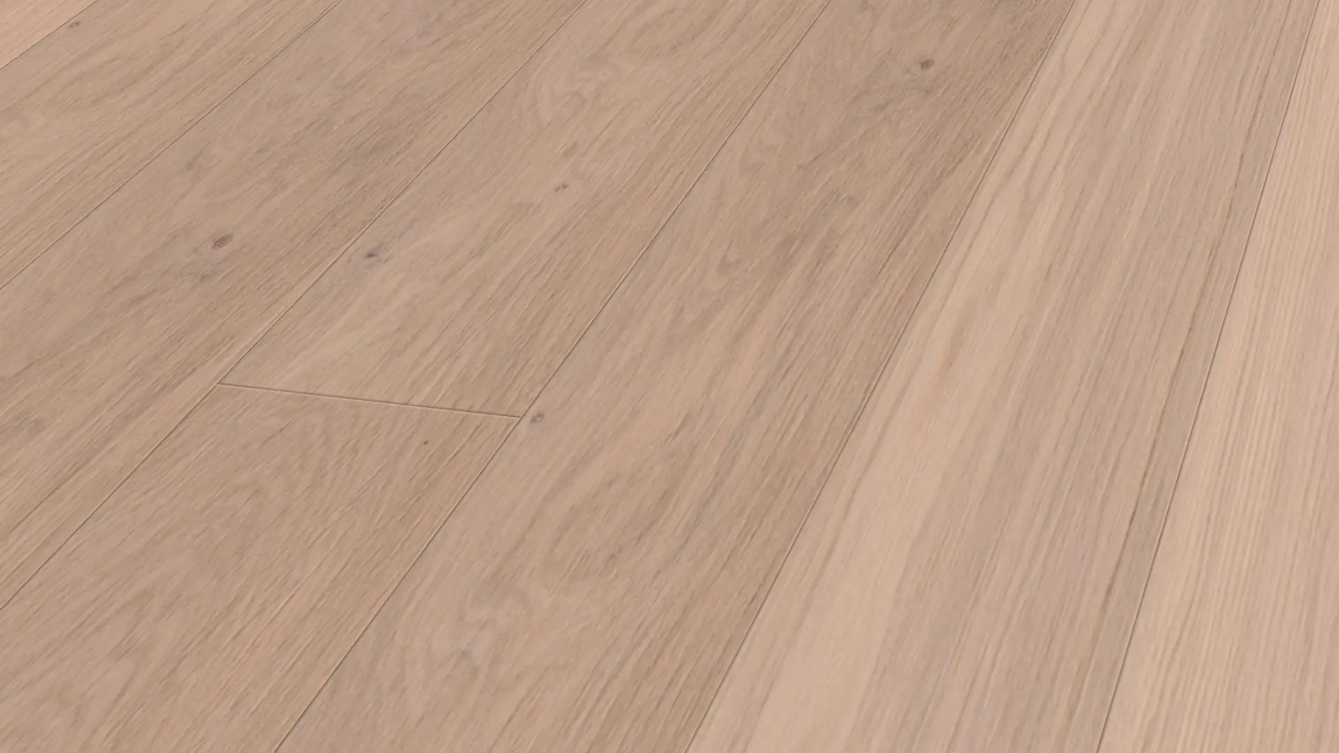 Weitzer Parkett Landhausdiele 1800 Eiche Kaschmir lebhaft ProVital finish (geölt) – Bild 2
