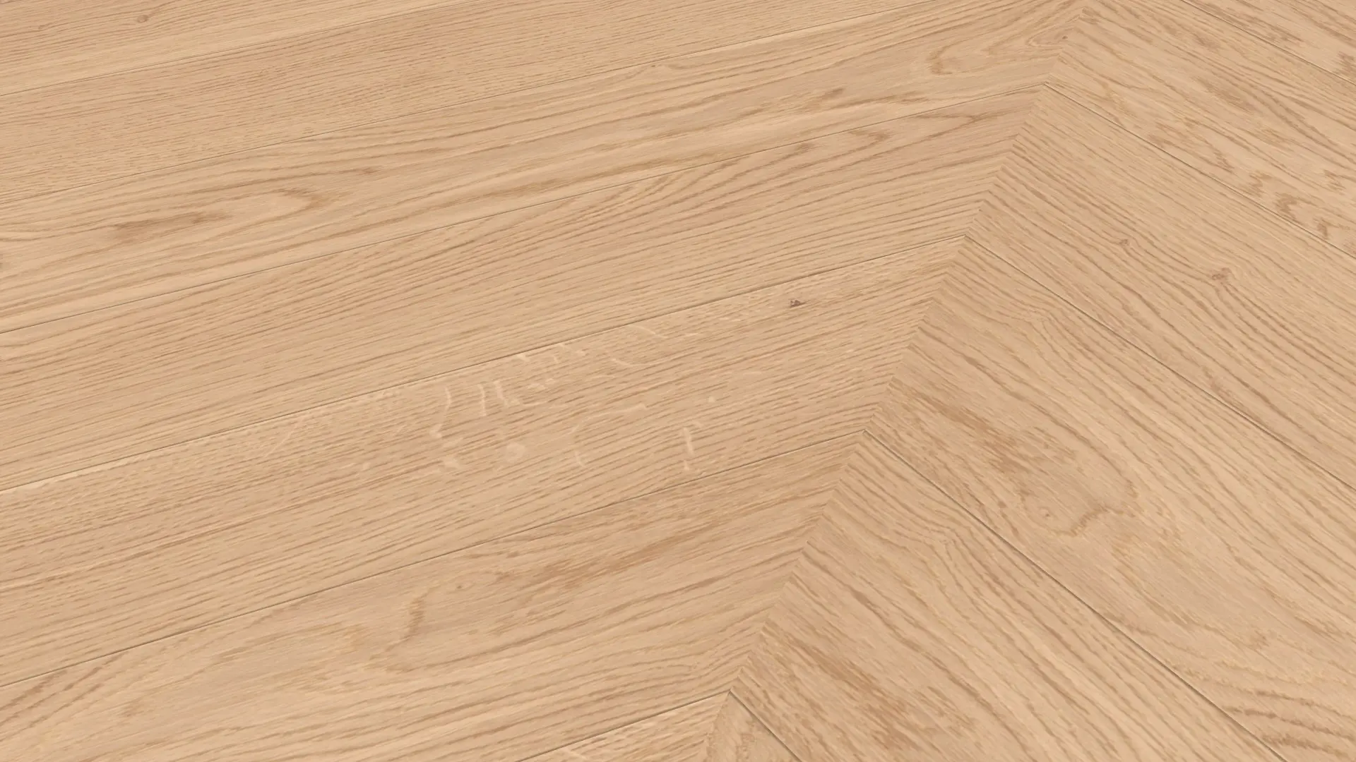 Weitzer Parkett Diele 1000 Eiche Pure ruhig Französisch Fischgrät 60° ProVital finish (geölt) – Bild 2