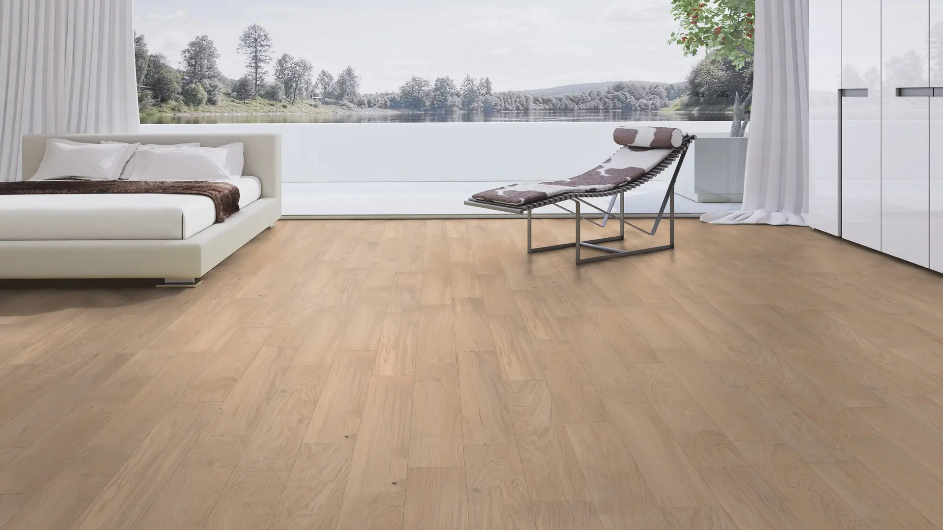 Weitzer Parkett Diele 1000 Eiche Kaschmir lebhaft ProVital finish (geölt) – Bild 4