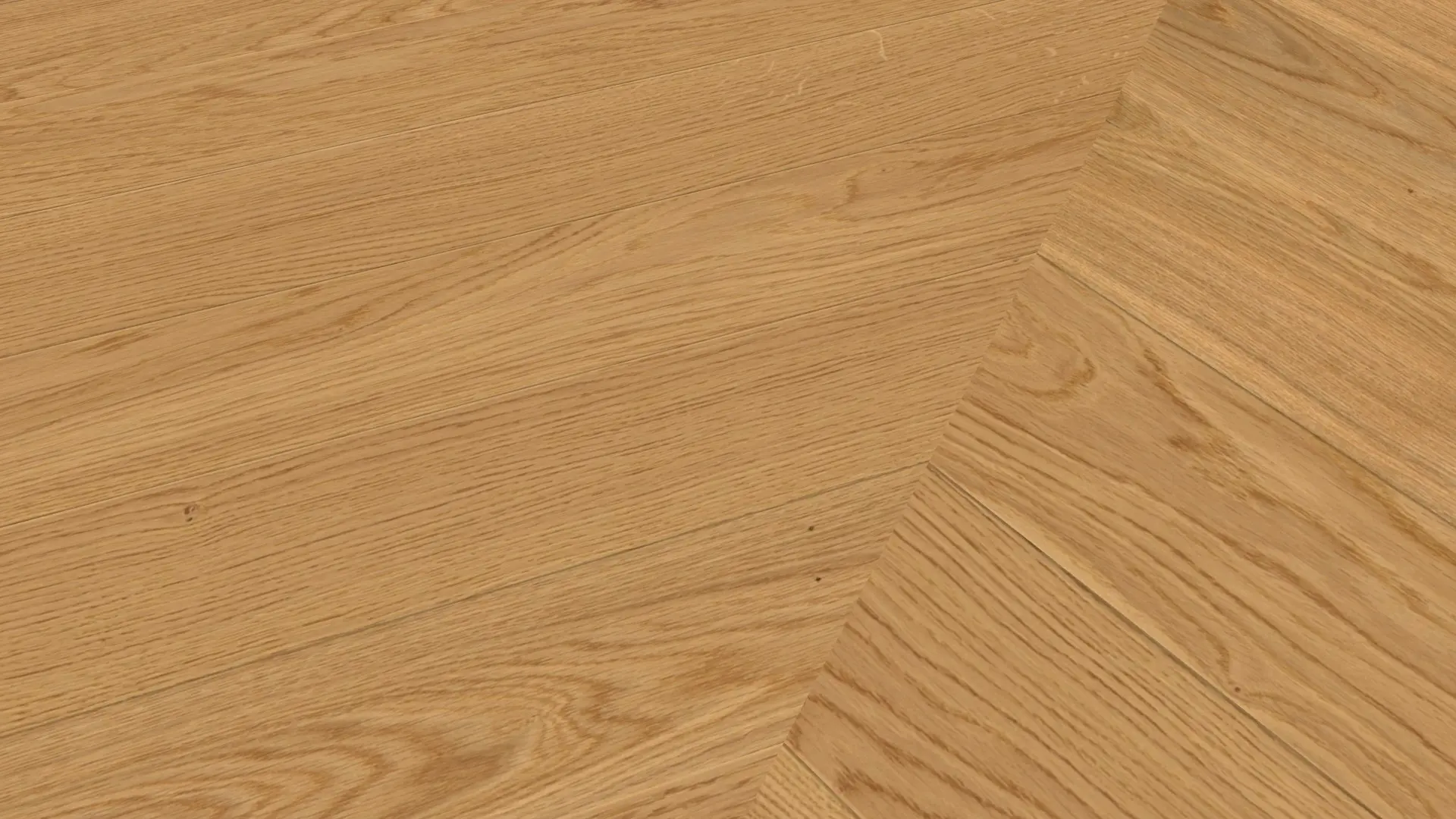Weitzer Parkett Diele 1000 Eiche Natur ruhig Französisch Fischgrät 60° ProVital finish (geölt) – Bild 2
