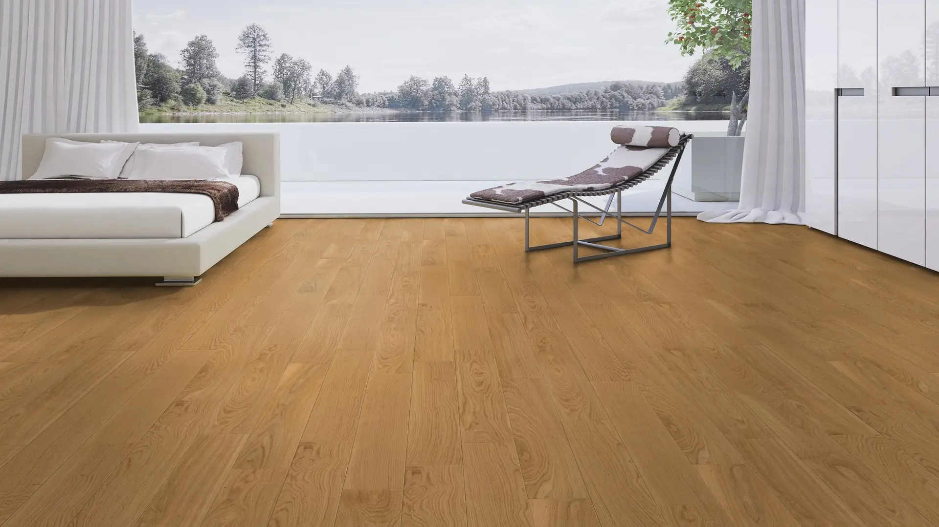 Weitzer Parkett Diele 1000 Eiche Natur ruhig ProVital finish (geölt) – Bild 4