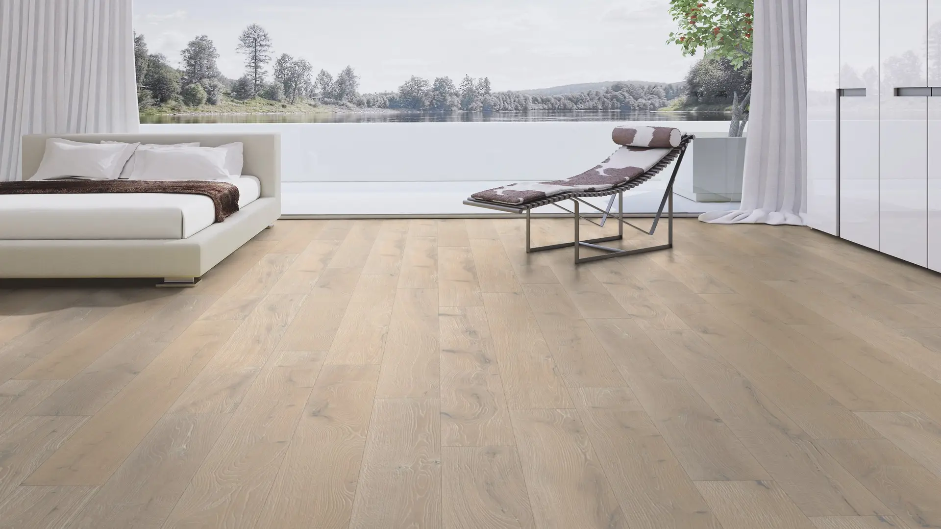 Weitzer Parkett Diele 1800 Eiche Savanne wild ProVital finish (geölt) – Bild 4