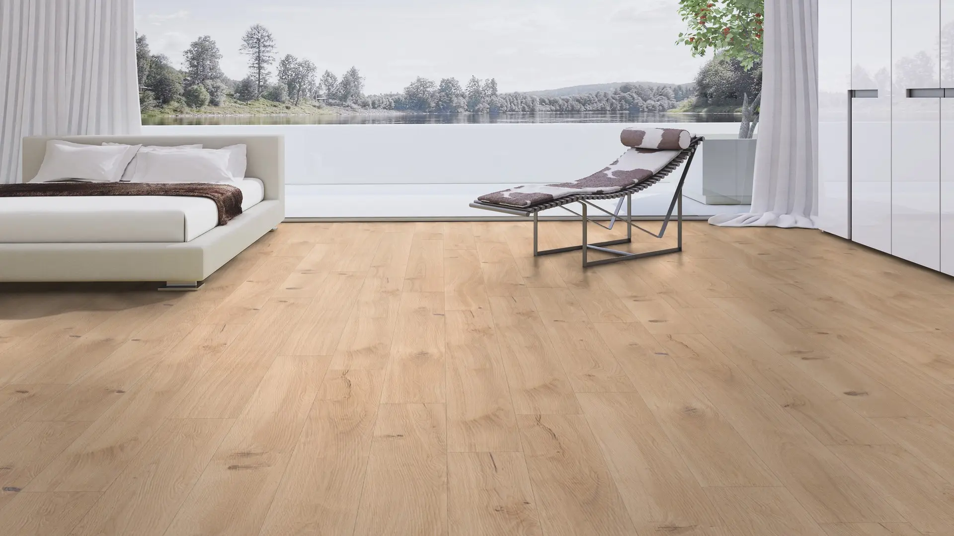 Weitzer Parkett Diele 1800 Eiche Pure wild ProVital finish (geölt) – Bild 4