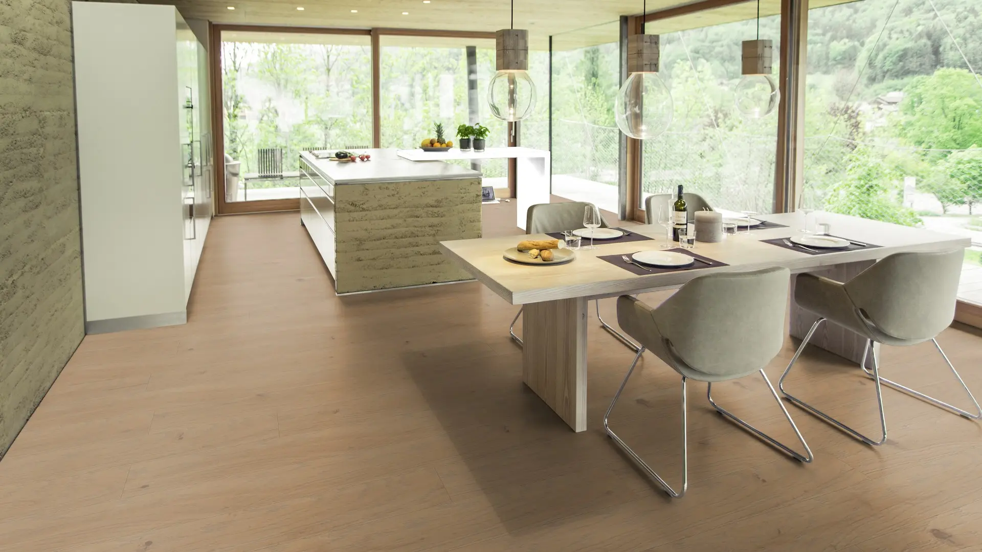 Weitzer Parkett Diele 1800 Eiche Auster wild ProVital finish (geölt) – Bild 5