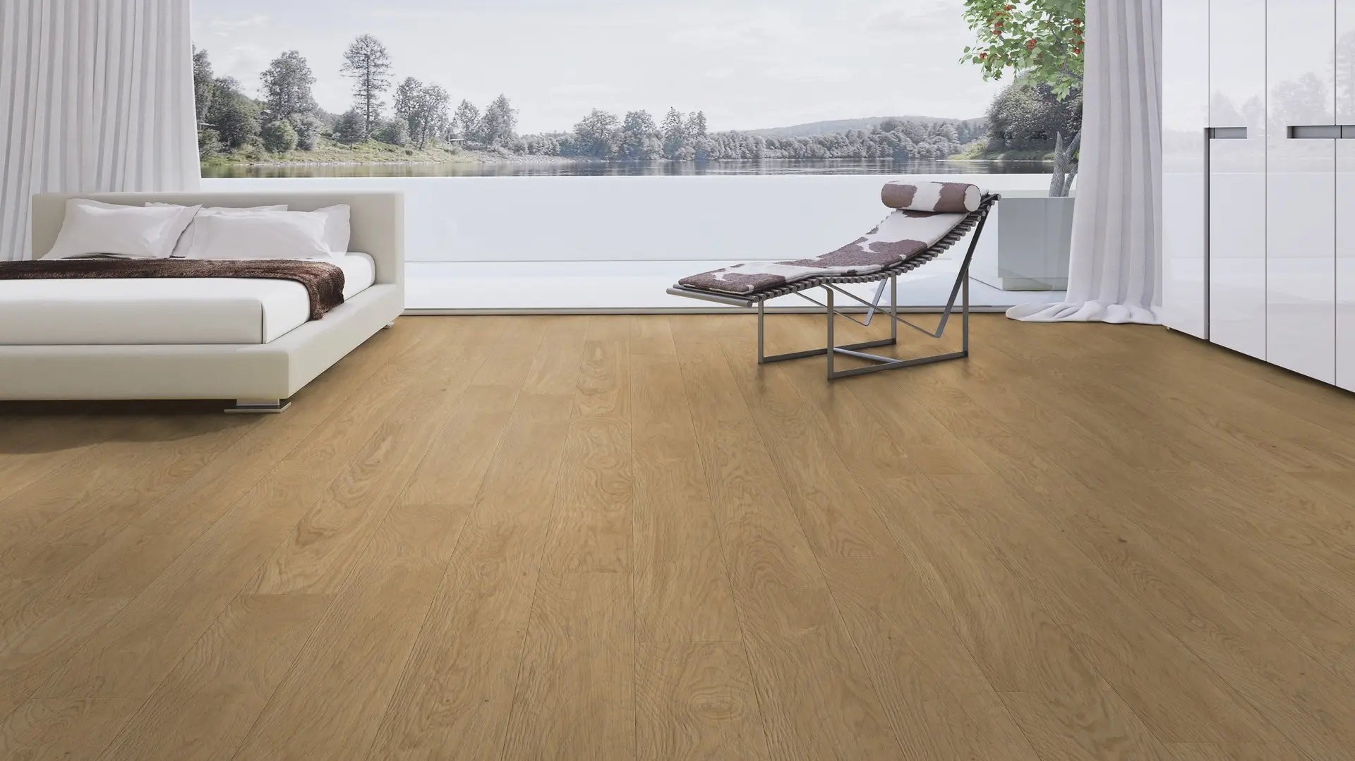 Weitzer Parkett Diele 1800 Eiche Pure ruhig ProVital finish (geölt) – Bild 4