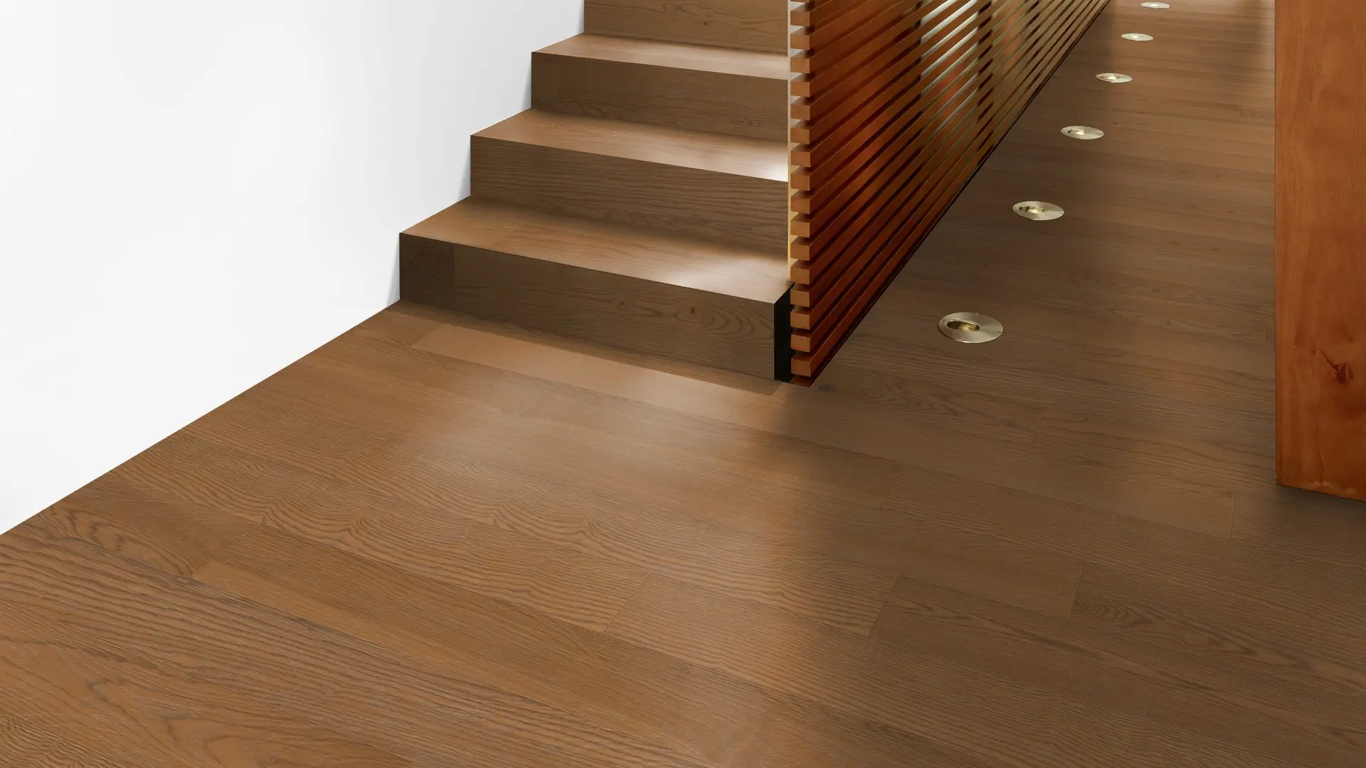 Weitzer Parkett Diele 1800 Esche Amber lebhaft bunt ProActive+ (lackiert) – Bild 7