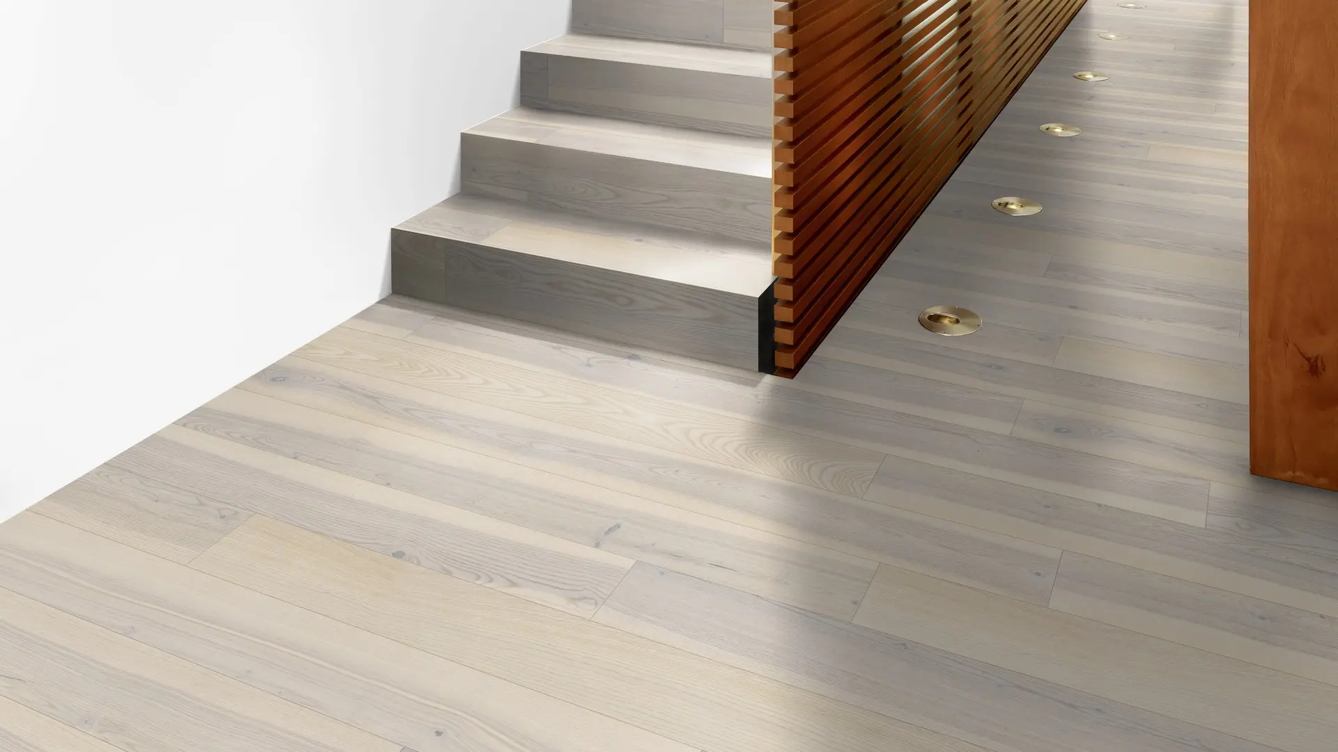 Weitzer Parkett Diele 1800 Esche Polar lebhaft bunt ProActive+ (lackiert) – Bild 7