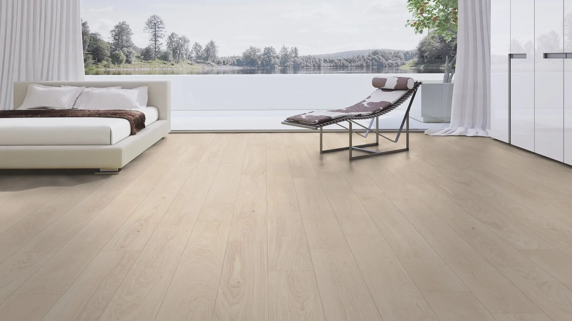Weitzer Parkett Diele 1800 Eiche Polar ruhig ProVital finish (geölt) – Bild 4