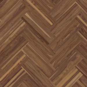 Weitzer Parkett Strip 360 Nussbaum Natur lebhaft bunt Fischgrät 90° ProActive+ (lackiert)