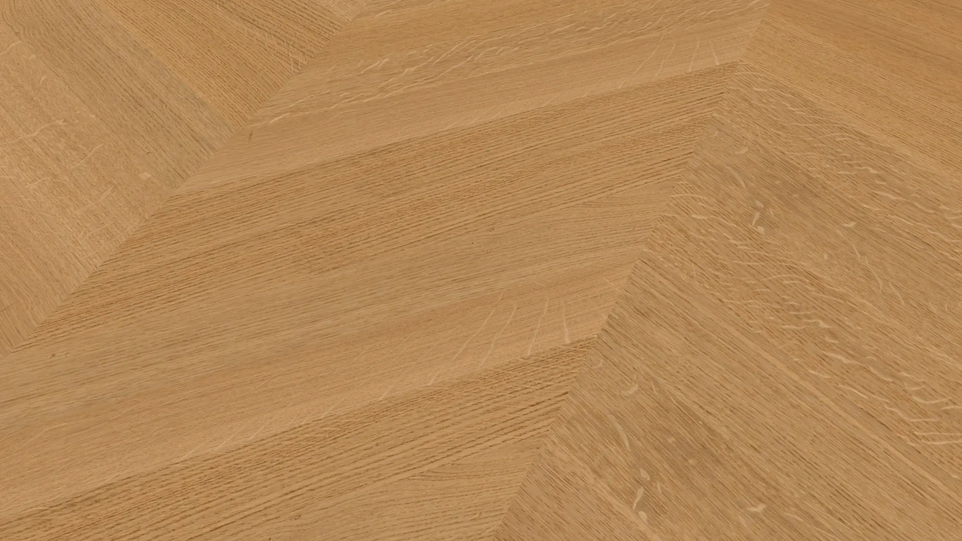Weitzer Parkett Stab 500 Eiche Natur exquisit Französisch Fischgrät 60° ProActive+ (lackiert)