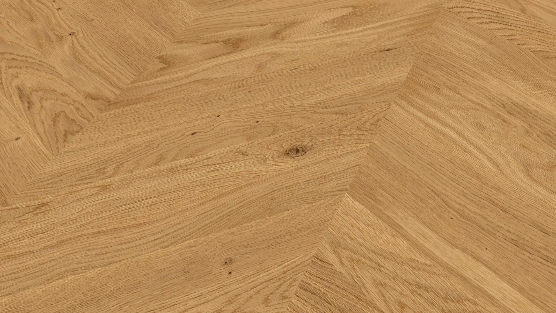 Weitzer Parkett Stab 500 Eiche Natur lebhaft Französisch Fischgrät 60° ProVital finish (geölt)