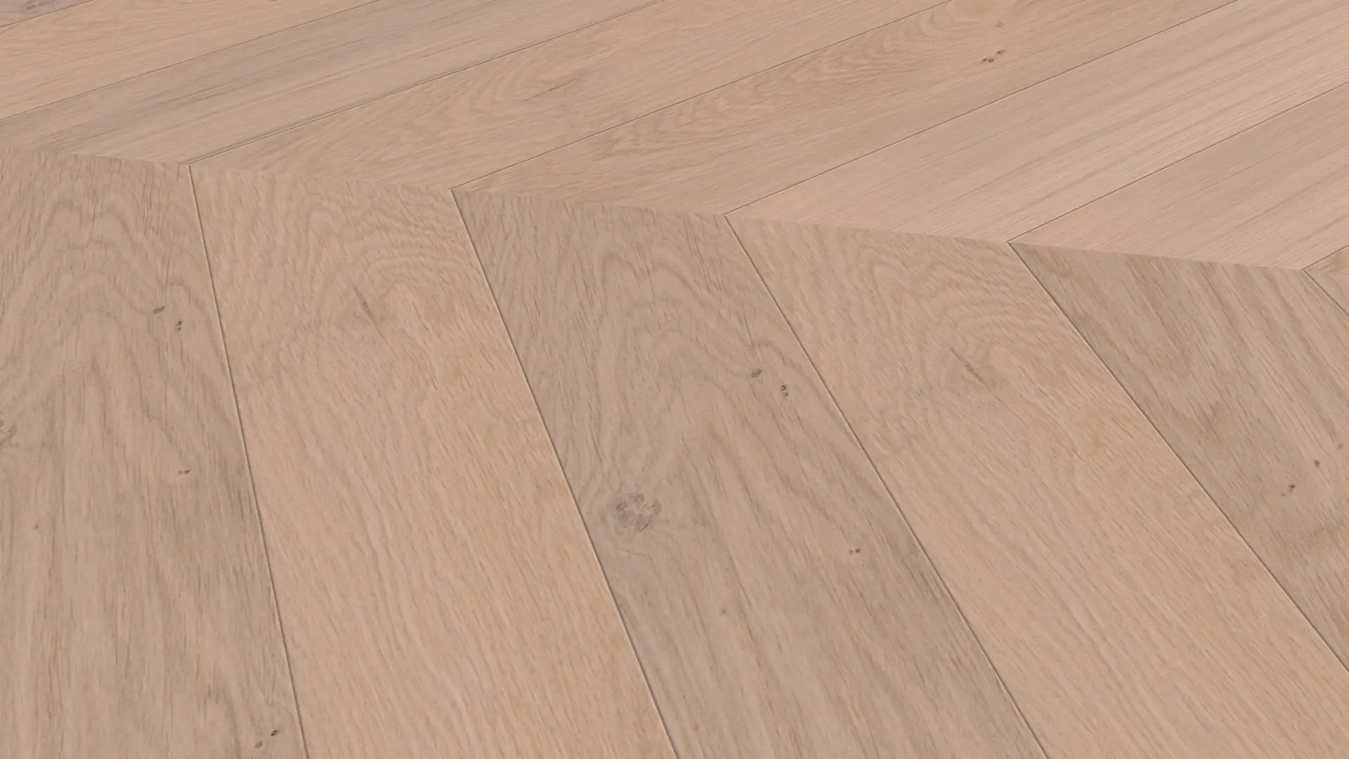 Weitzer Parkett Stab 750 Eiche Kaschmir lebhaft Französisch Fischgrät 45° ProVital finish (geölt)
