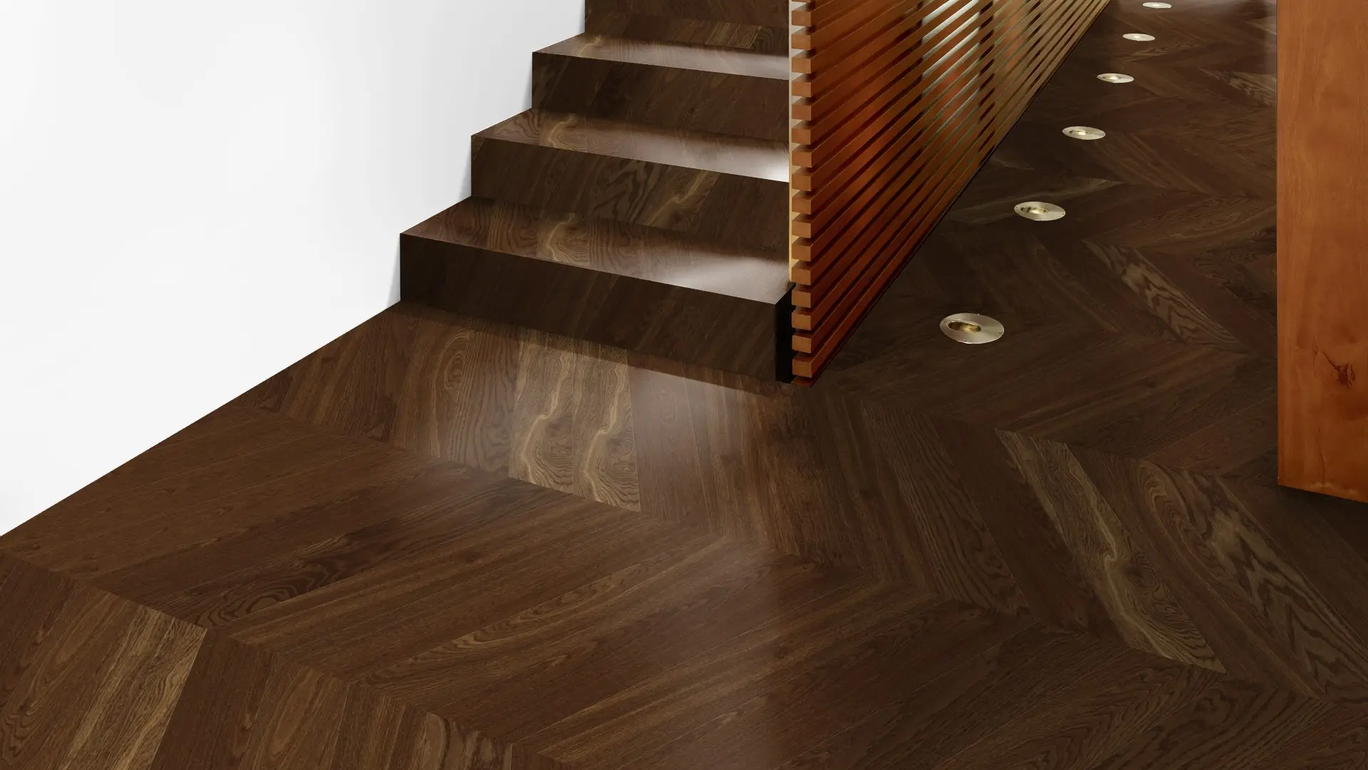 Weitzer Parkett Stab 750 Eiche Natur lebhaft Französisch Fischgrät 60° ProVital finish (geölt) – Bild 6