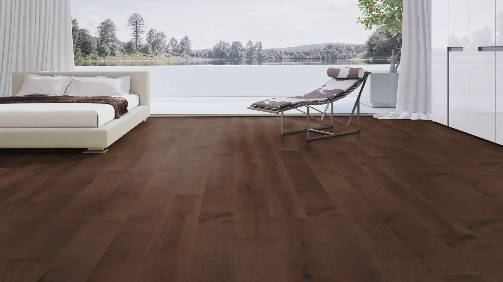 Weitzer Parkett Diele 1800 Eiche Havanna lebhaft bunt ProActive+ (lackiert) – Bild 4