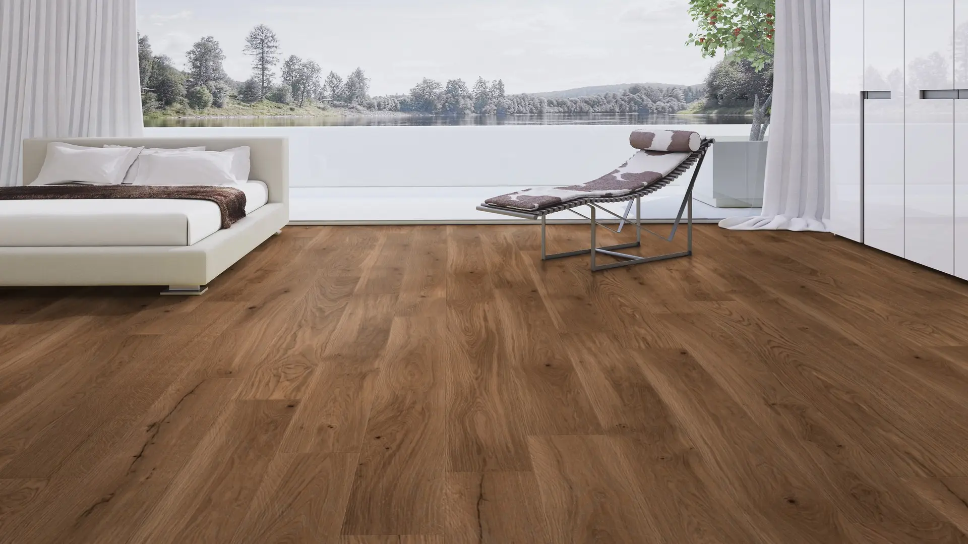 Weitzer Parkett Diele 2245 Eiche Amber lebhaft ProVital finish (geölt) – Bild 4
