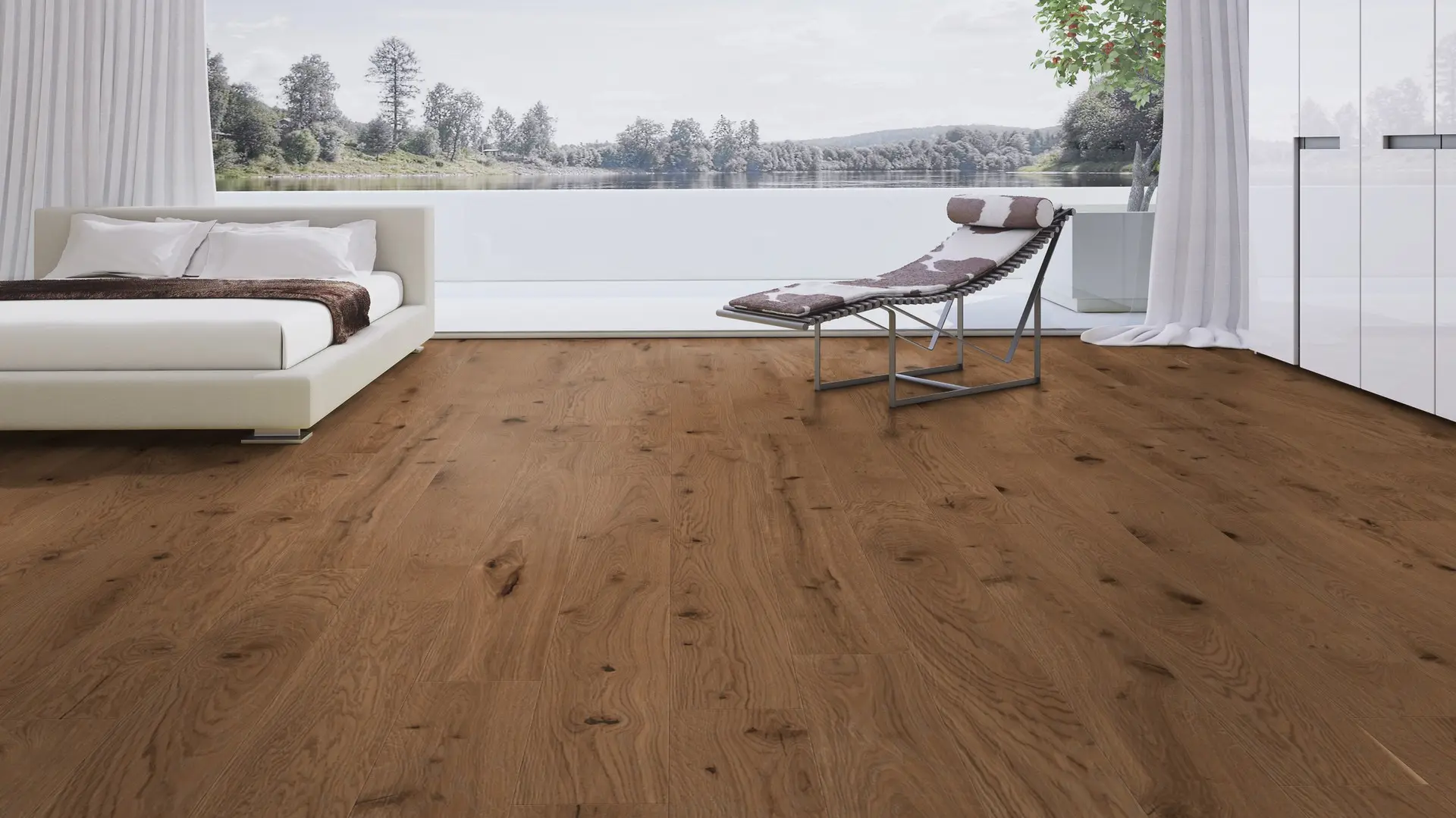 Weitzer Parkett Diele 2245 Eiche Amber wild ProVital finish (geölt) – Bild 4