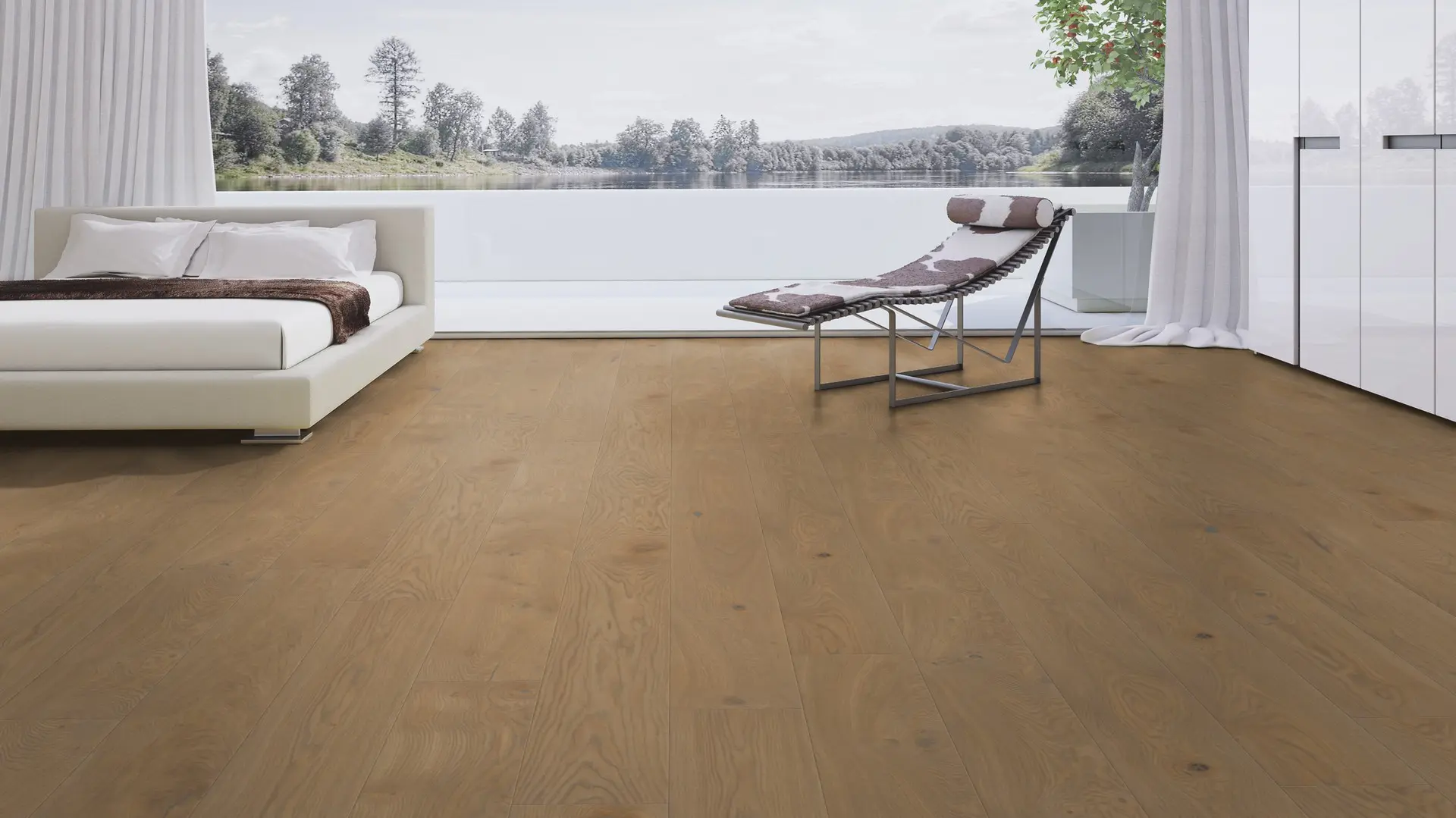 Weitzer Parkett Diele 2245 Eiche Auster wild ProVital finish (geölt) – Bild 4