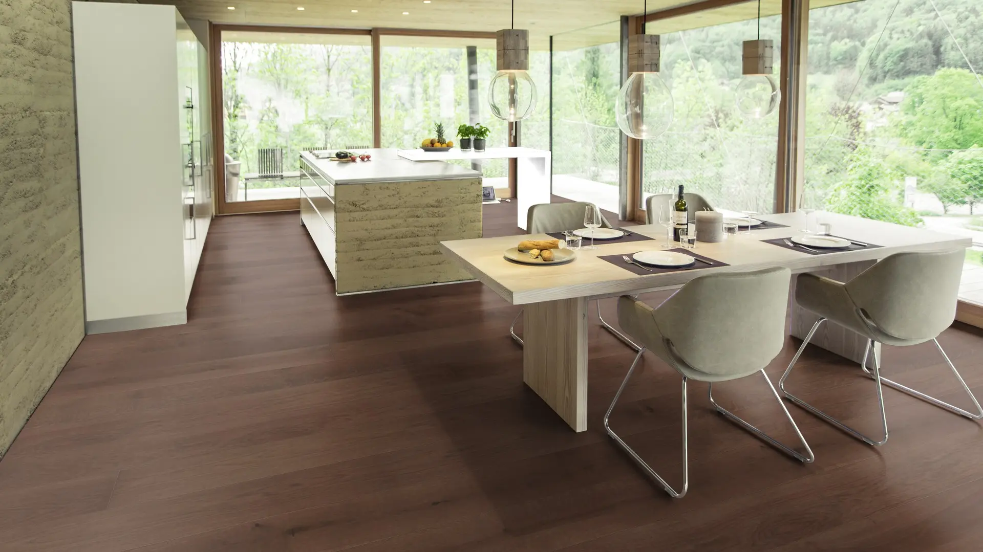 Weitzer Parkett Diele 2245 Eiche Havanna lebhaft bunt ProActive+ (lackiert) – Bild 5