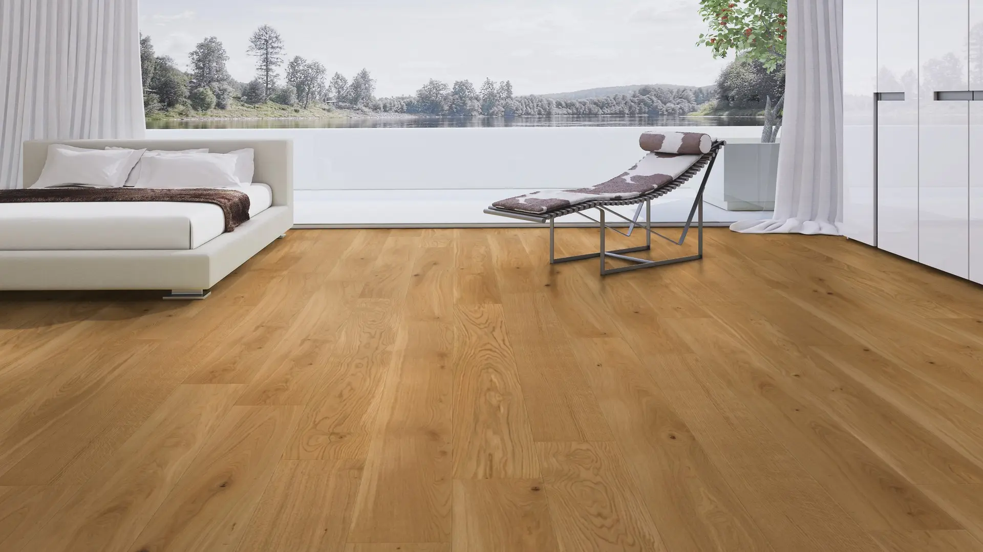 Weitzer Parkett Diele 2245 Eiche Natur lebhaft ProVital finish (geölt) – Bild 4