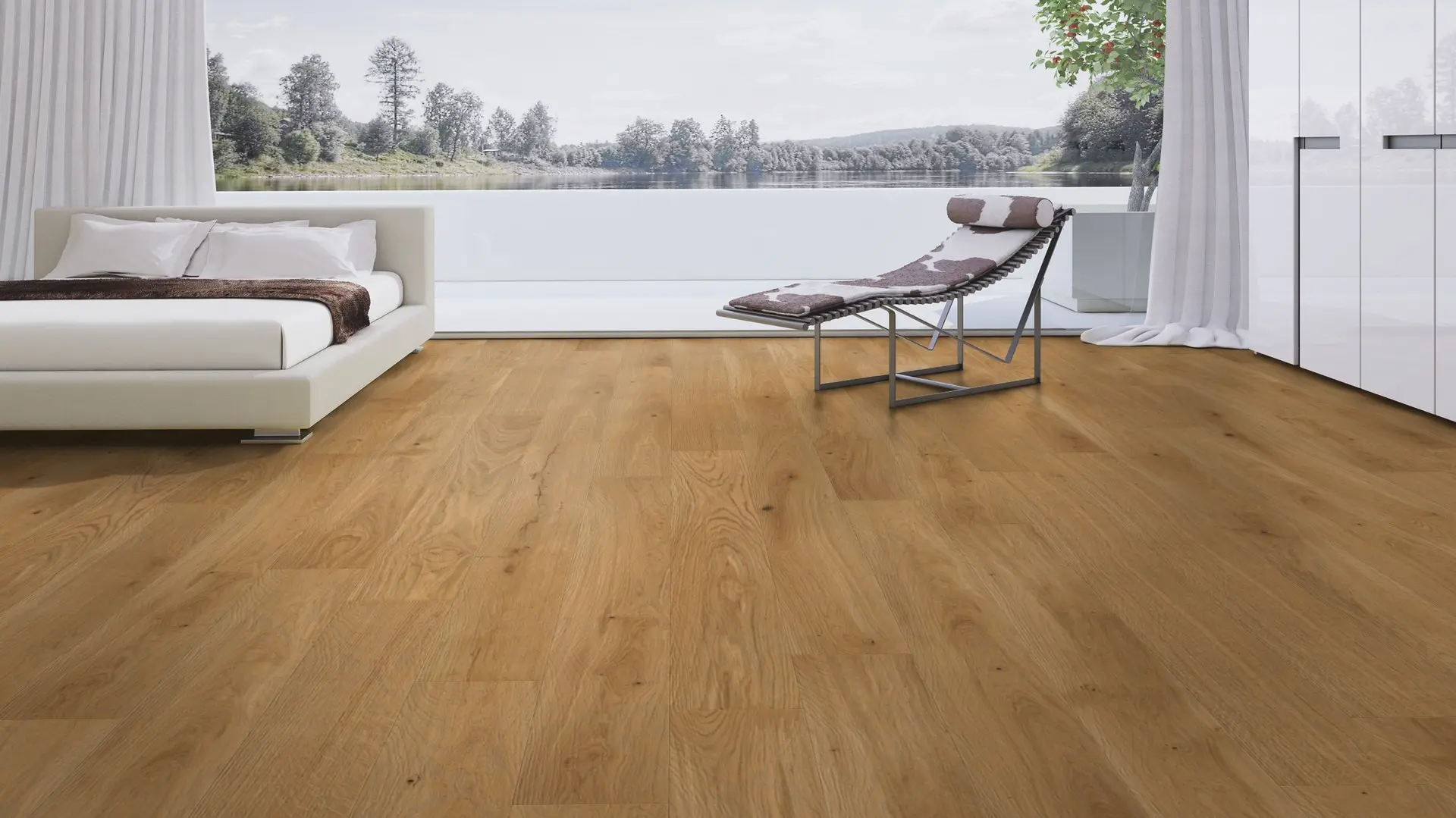 Weitzer Parkett Diele 2245 Eiche Natur lebhaft ProVital finish (geölt) – Bild 4