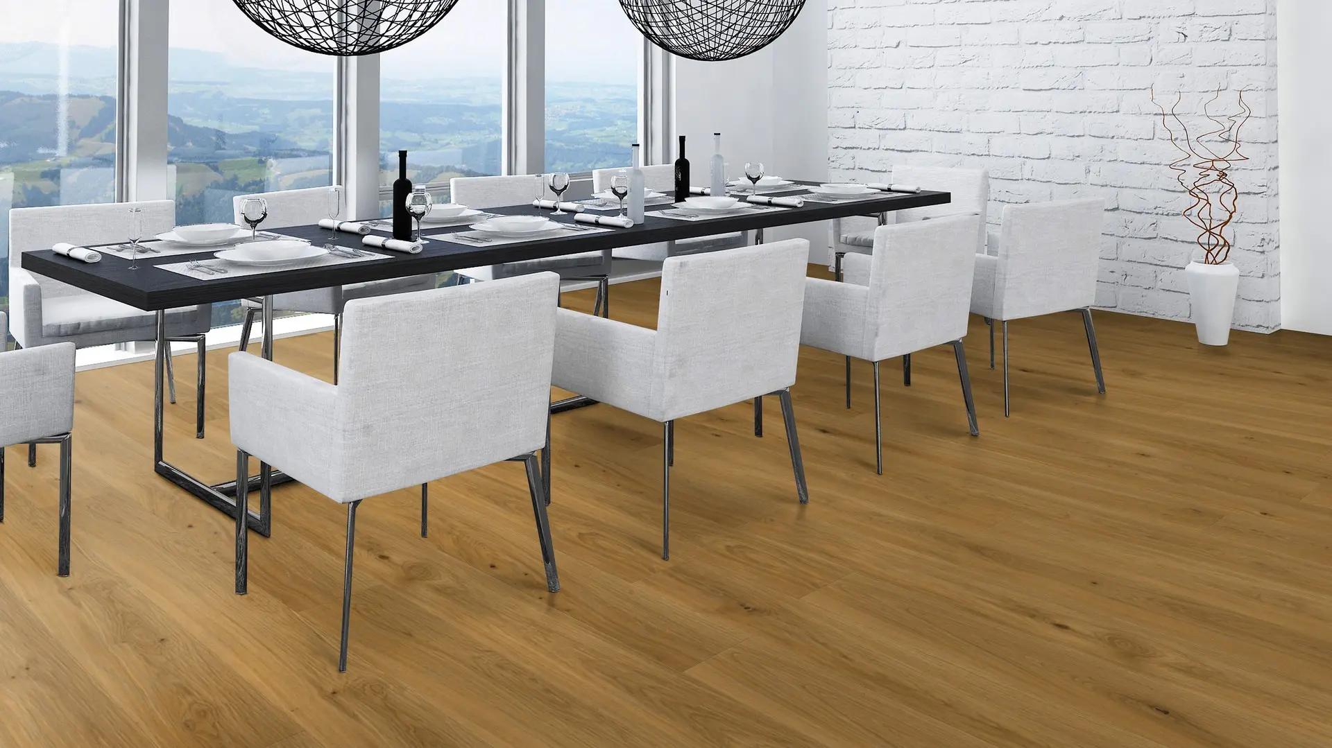 Weitzer Parkett Diele 2245 Eiche Mandel lebhaft ProVital finish (geölt) – Bild 6