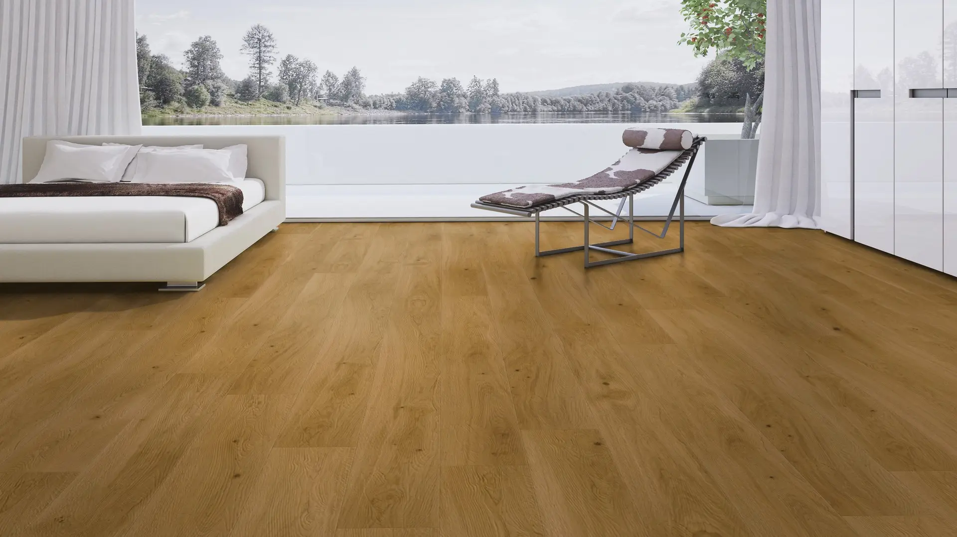 Weitzer Parkett Diele 2245 Eiche Mandel lebhaft ProVital finish (geölt) – Bild 4