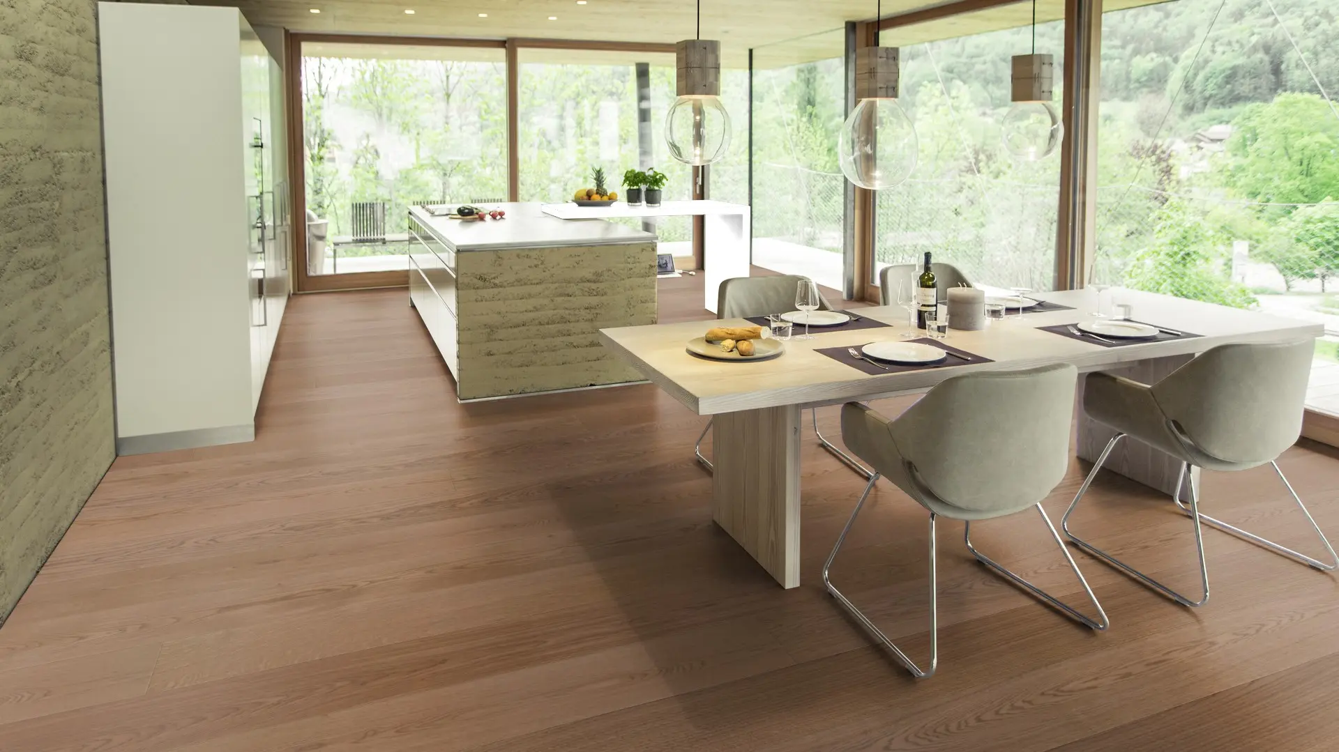 Weitzer Parkett Diele 2245 Eiche Mandel ruhig ProVital finish (geölt) – Bild 5