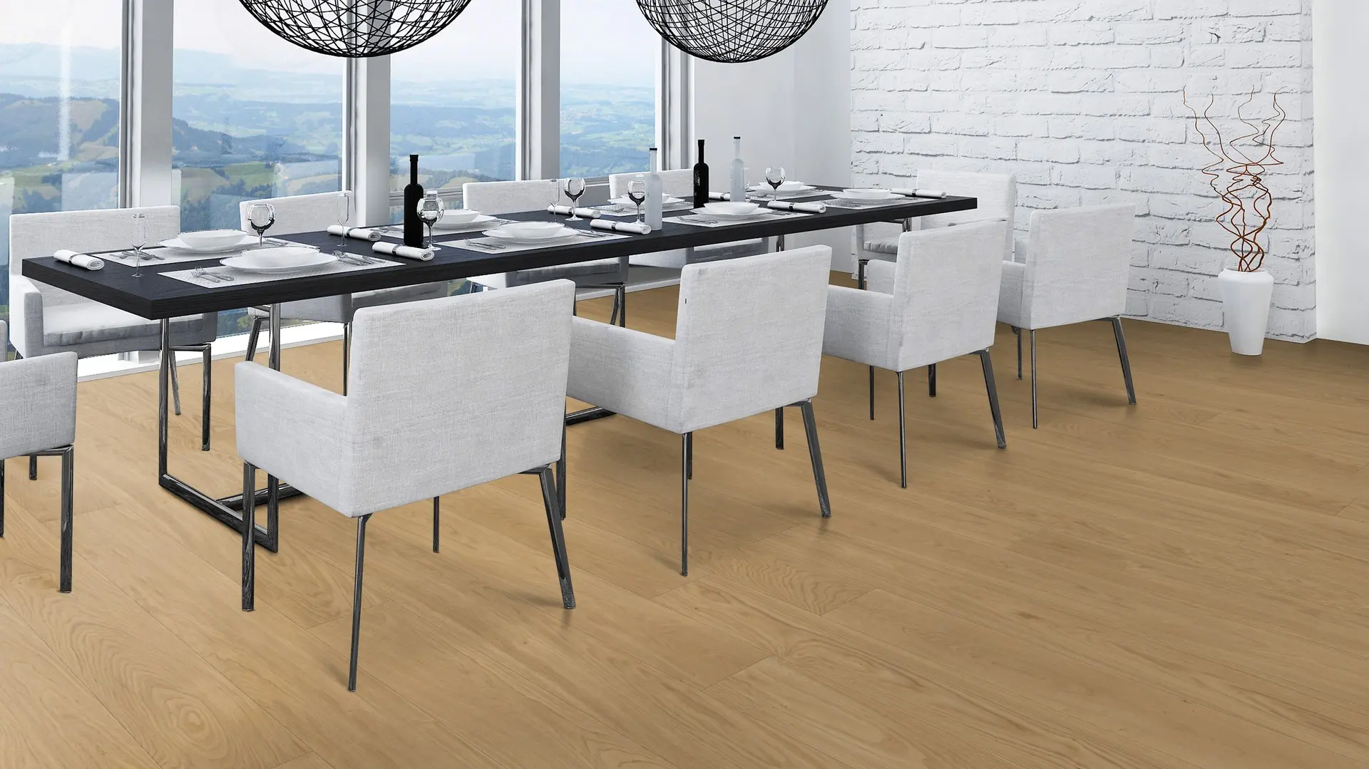 Weitzer Parkett Diele 2245 Eiche Pure ruhig ProVital finish (geölt) – Bild 6