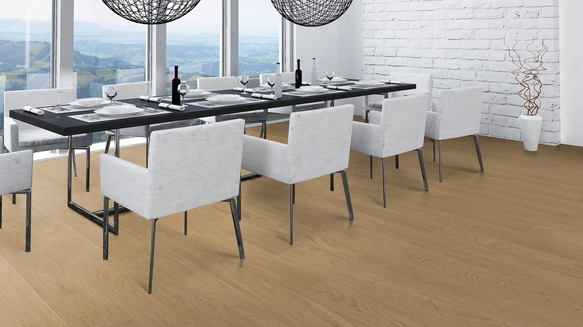 Weitzer Parkett Diele 2245 Eiche Pure ruhig ProVital finish (geölt) – Bild 6