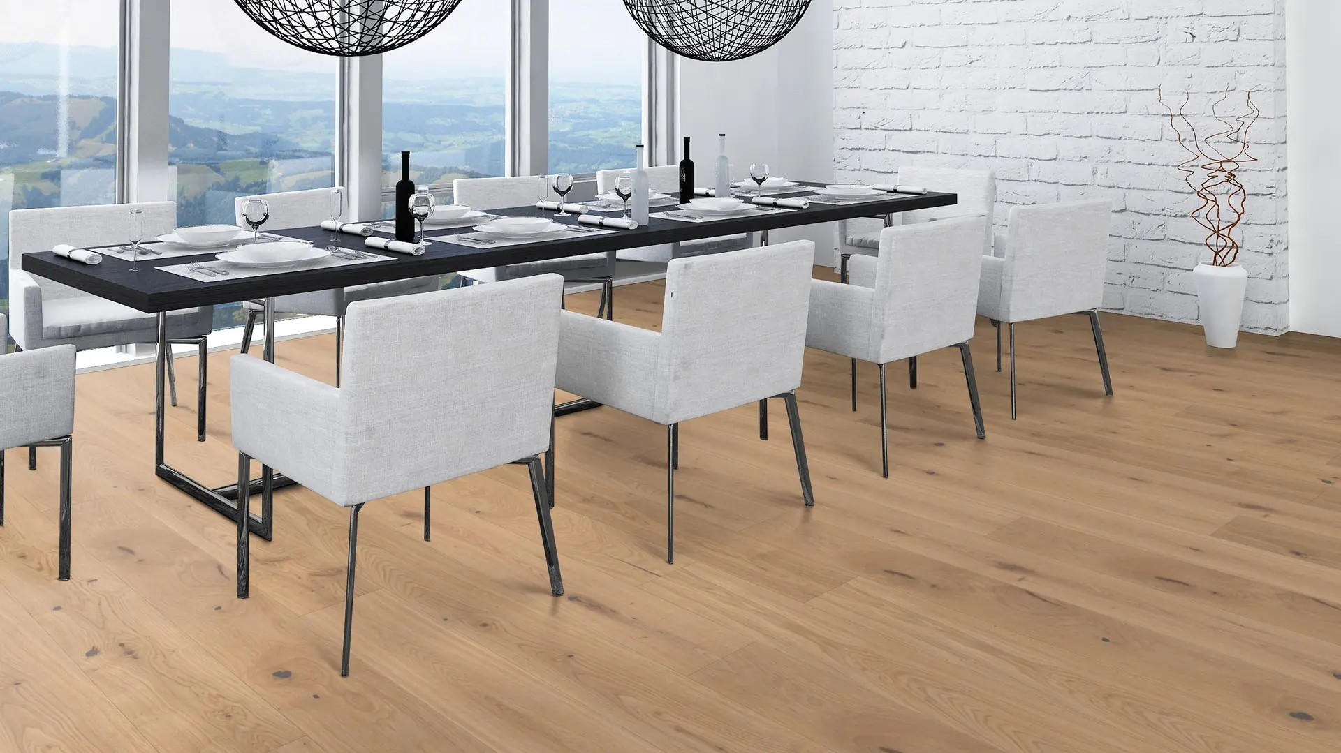 Weitzer Parkett Diele 2245 Eiche Pure wild ProVital finish (geölt) – Bild 6