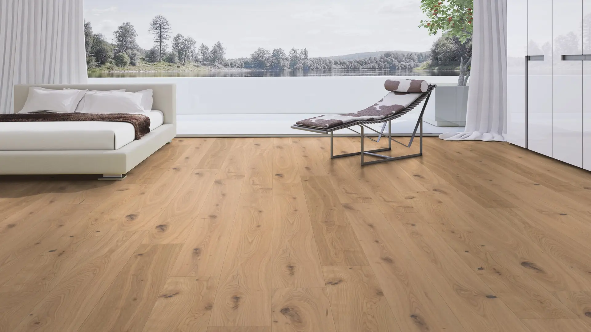 Weitzer Parkett Diele 2245 Eiche Pure wild ProVital finish (geölt) – Bild 4