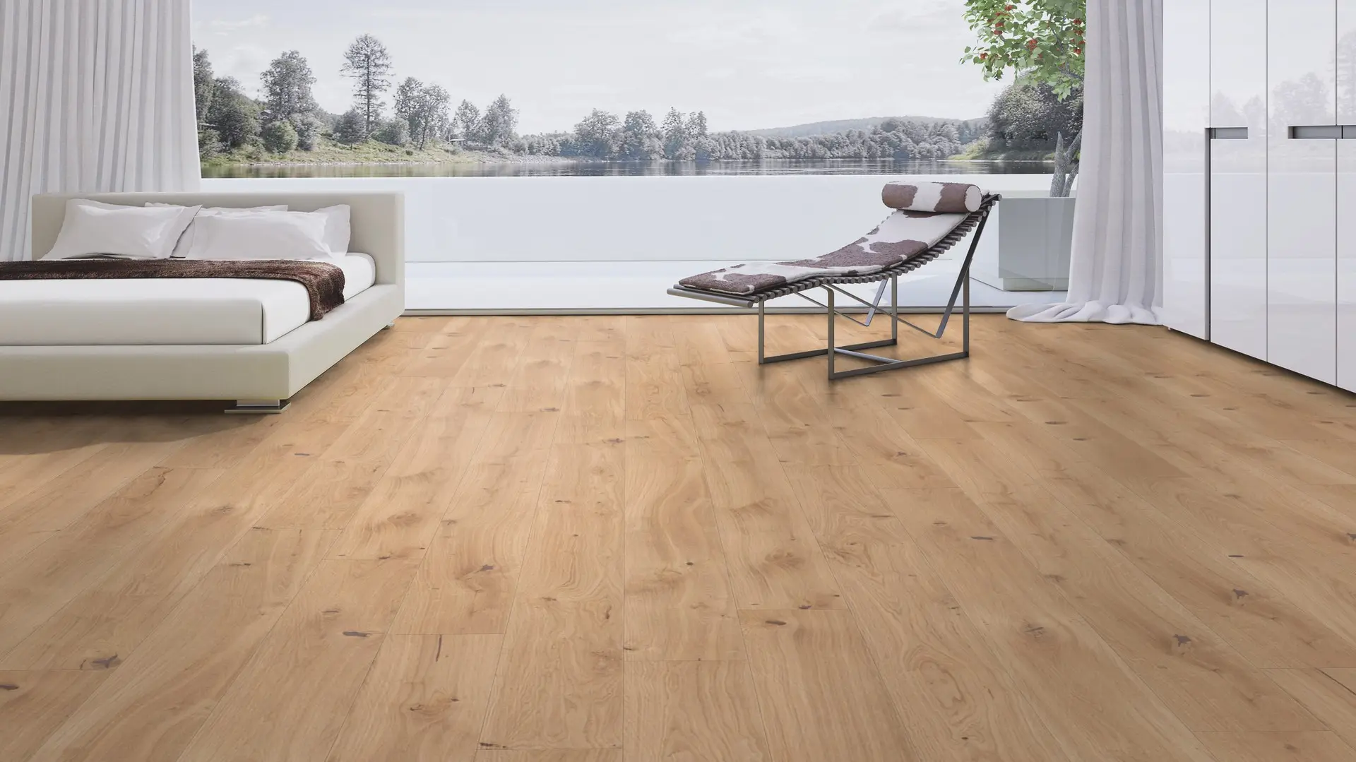 Weitzer Parkett Diele 2245 Eiche Pure wild ProVital finish (geölt) – Bild 4