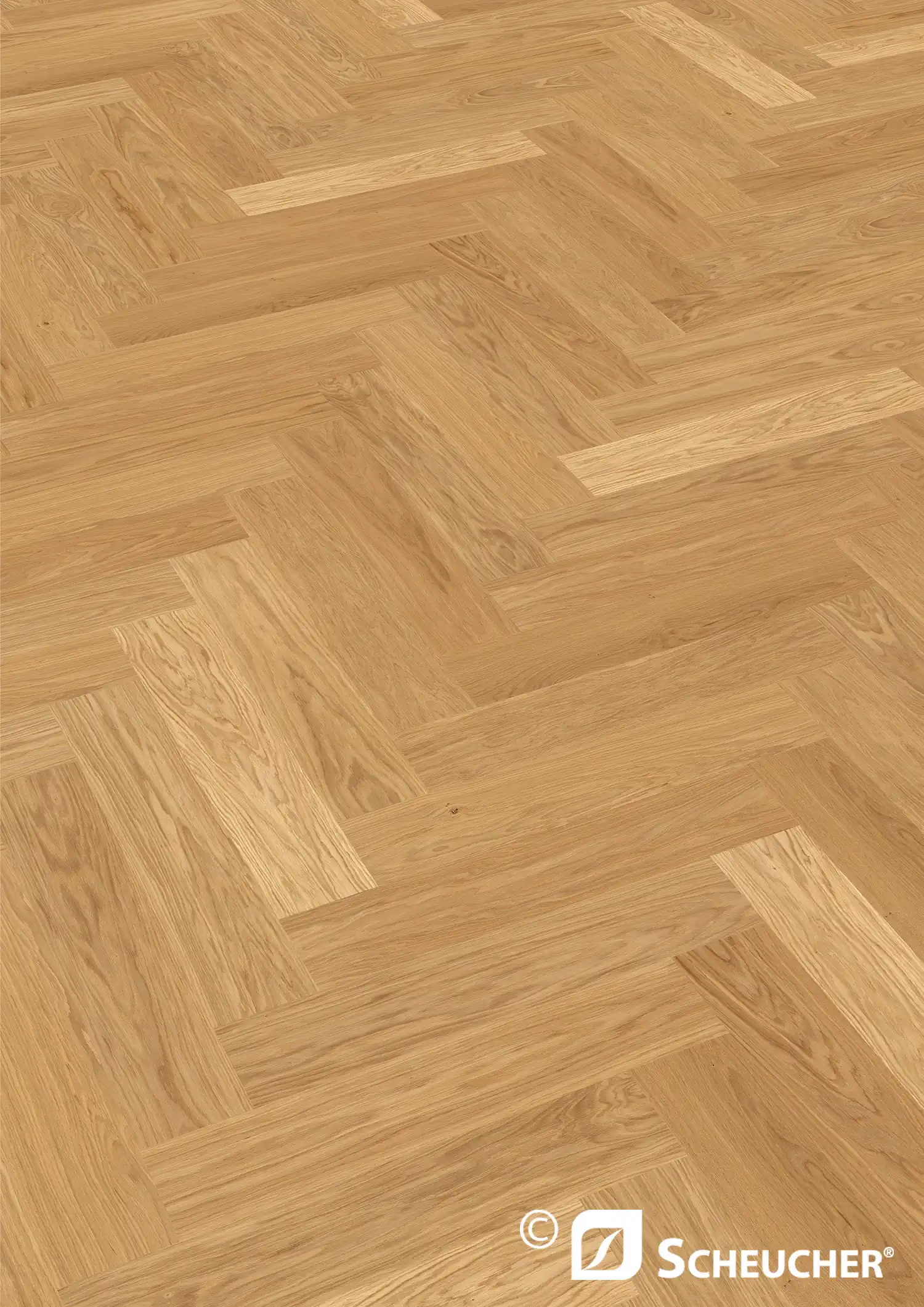 Scheucher Parkett Fischgrät 90 Grad Multiflor700.11LI-STAB Eiche Natur Natura Geschliffen Tenseo X Matt