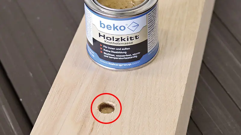 Beko Holzkitt Knetholzmasse Eiche hell 110 g – Bild 4