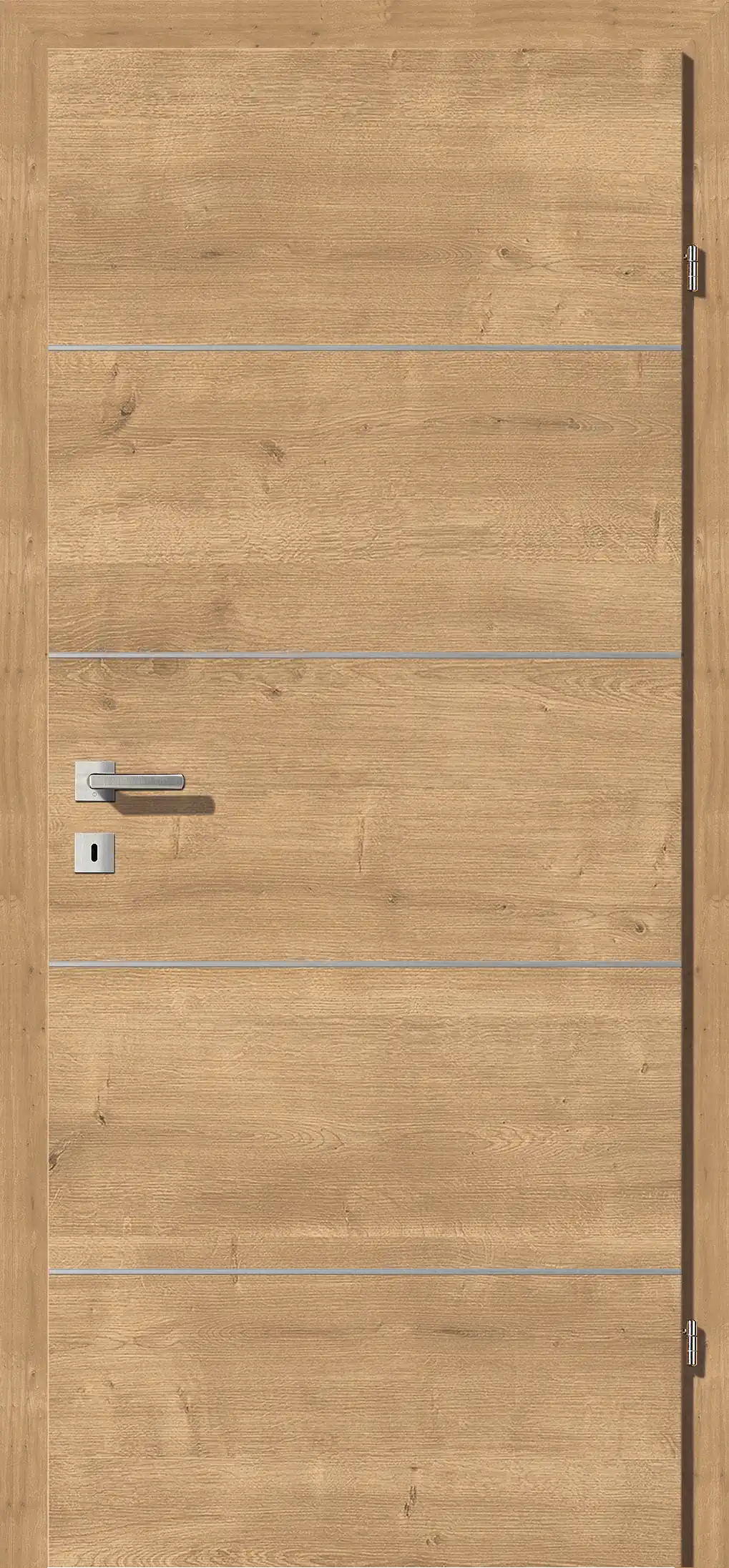 Kunex CPL Laminattüre Asteiche strukturiert Holznachbildung – Bild 2