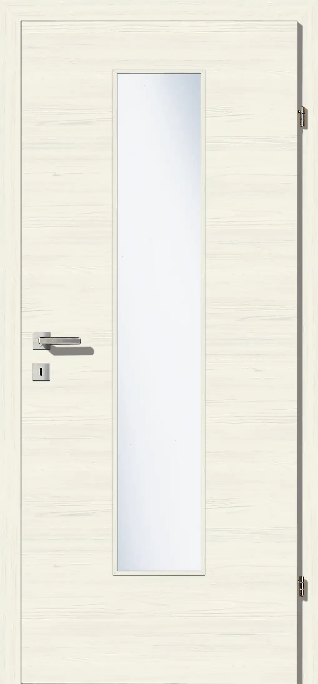 Kunex CPL Laminattüre Pinie Arktis strukturiert quer Holznachbildung – Bild 2