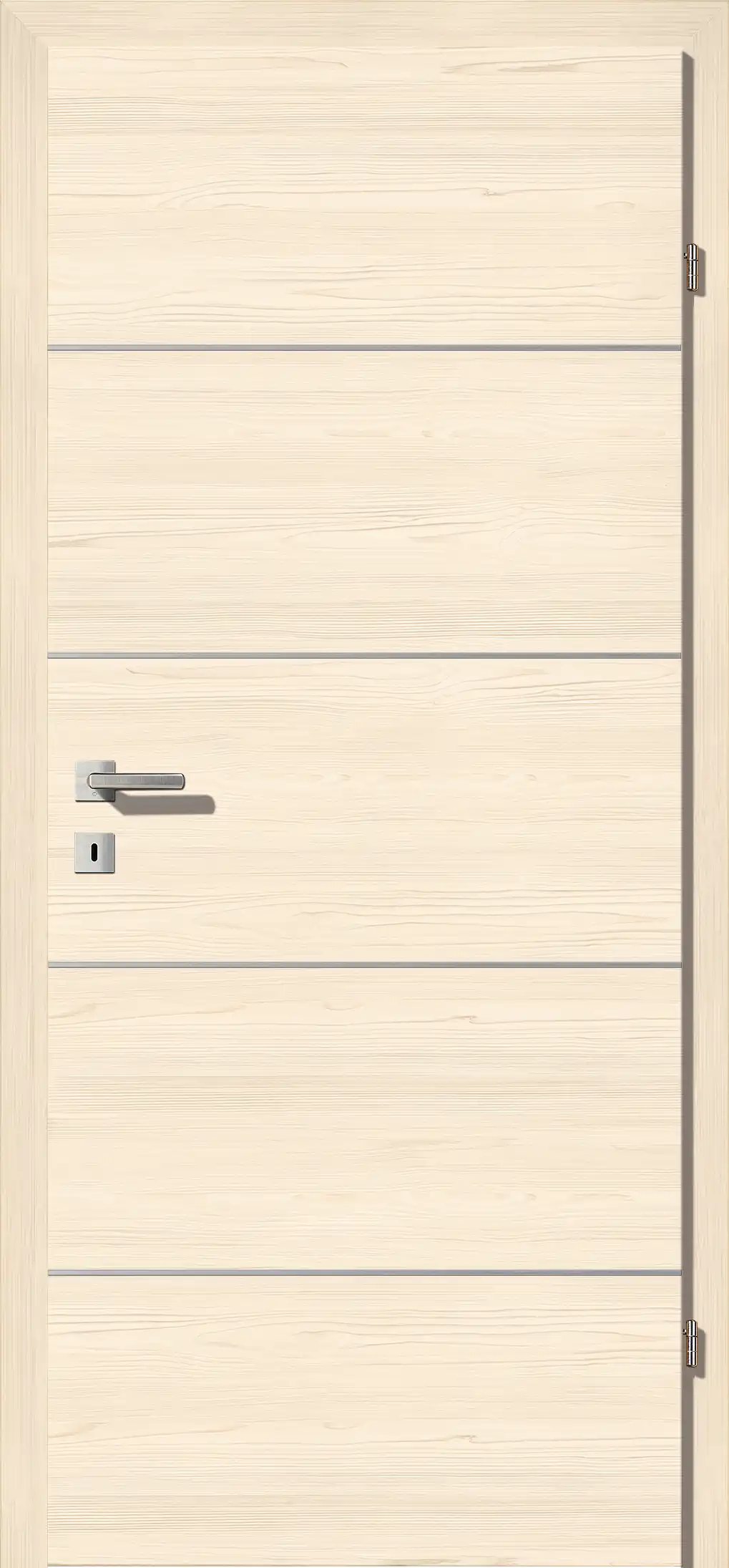 Kunex CPL Laminattüre Pinie strukturiert quer Holznachbildung – Bild 6